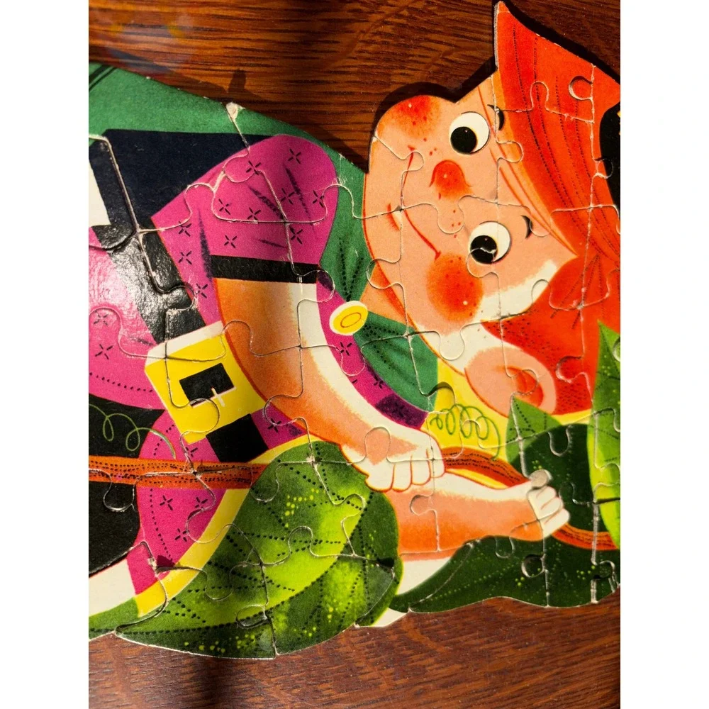 Vintage 1950s Jaymar Fairyland Puzzle Picture 